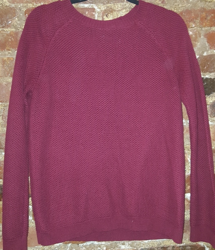 Burgundy Sweater